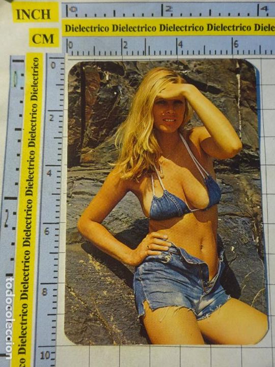 Collezionismo Calendari: CALENDARIO DE DESNUDOS. A&Ntilde;O 1975. MUJER SEXY EROTICA. PUBLICIDAD ALCOY. 7