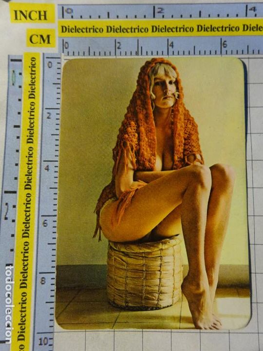 Collectables Calendars: CALENDARIO DE DESNUDOS. A&Ntilde;O 1975. MUJER SEXY EROTICA. PUBLICIDAD BASE AEREA MORON 12