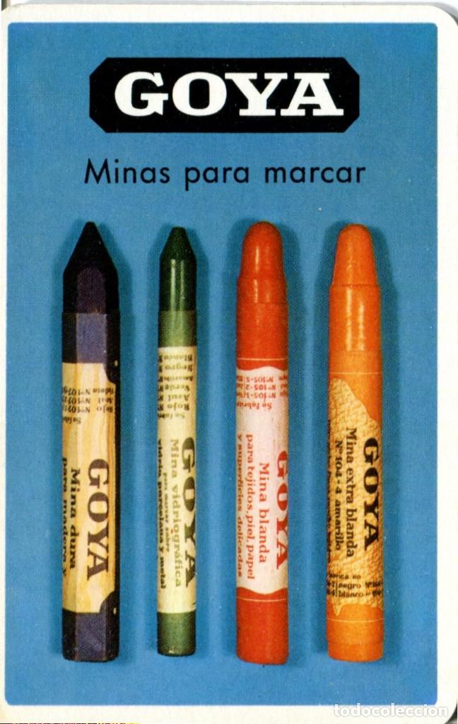 Sammeln von Kalendern: CALENDARIO DE BOLSILLO, MINAS GOYA, H. FOURNIER 1977