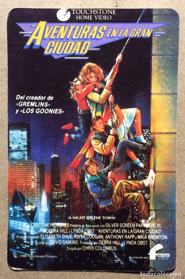 Colecionismo Calend&aacute;rios: AVENTURAS EN LA GRAN CIUDAD. CALENDARIO PUBLICITARIO FILMAYER V&Iacute;DEO DE 1989