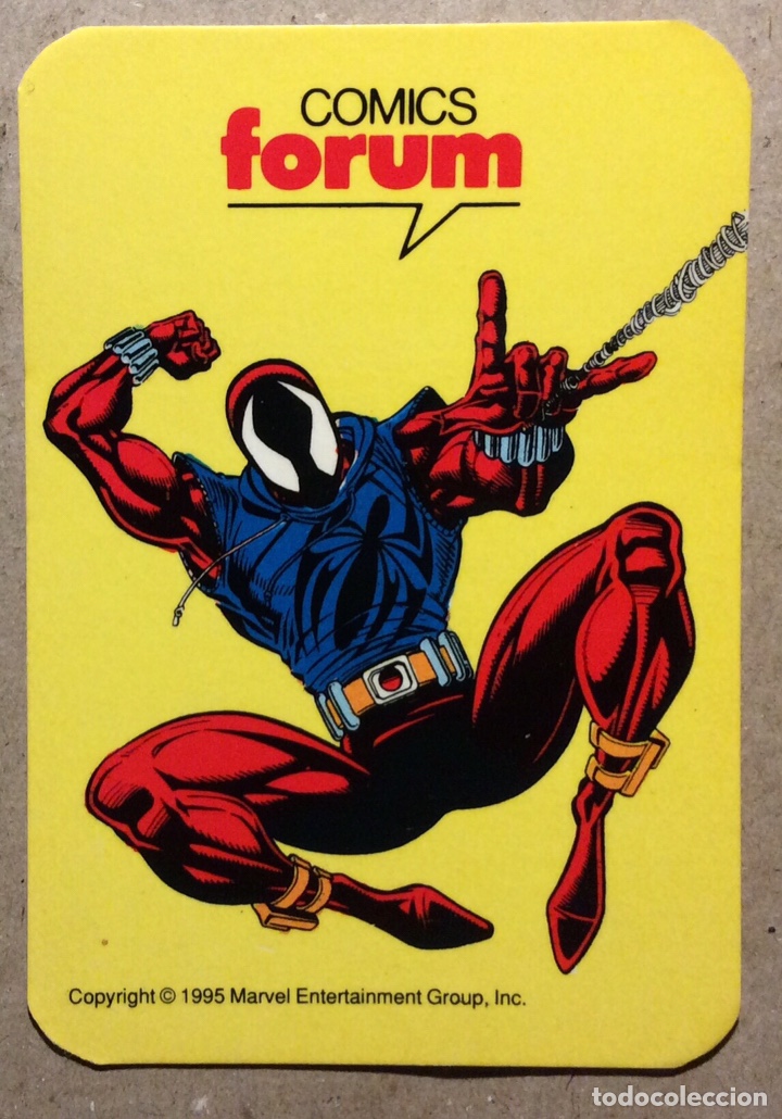 Colecionismo Calend&aacute;rios: C&Oacute;MICS FORUM MARVEL. CALENDARIO PUBLICITARIO PLANETA DE AGOSTINI DE 1995.
