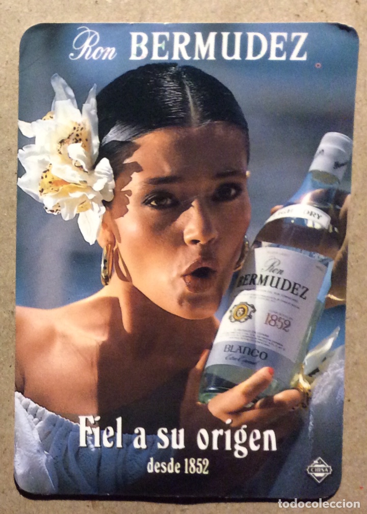 Collectables Calendars: RON BERM&Uacute;DEZ. CALENDARIO PUBLICITARIO DE 1988.