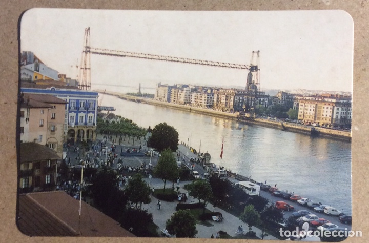 Collectionnisme Calendriers: TXUMA OLAGUE ABESBATZA (BILBAO) CALENDARIO RIFA NAVIDAD DE 2002. PUENTE COLGANTE PORTUGALETE