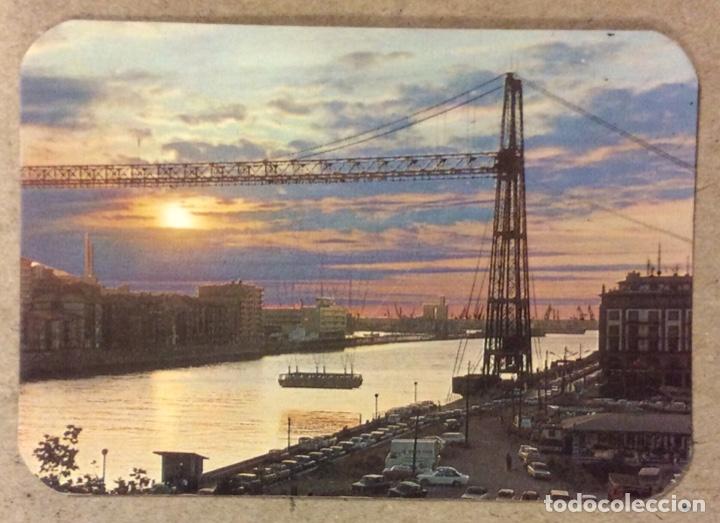Colecionismo Calend&aacute;rios: GR&Aacute;FICAS ECALSA (BILBAO). CALENDARIO PUBLICITARIO DE 1986. PUENTE COLGANTE