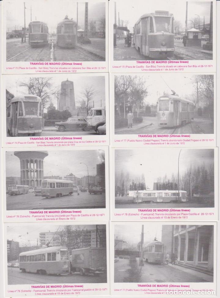 Coleccionismo Calendarios: Tranv&iacute;as de Madrid. Serie de 8 Calendarios 2005. SIN USAR