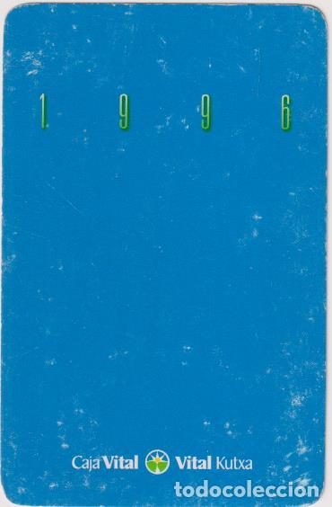 Coleccionismo Calendarios: Calendario Fournier Vital Kutxa 1996