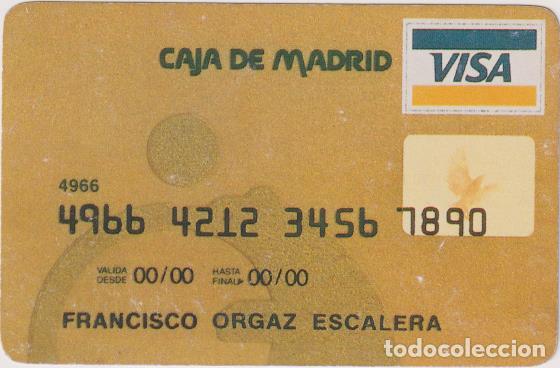 Coleccionismo Calendarios: Calendario Fournier, Visa Caja de Madrid 1998