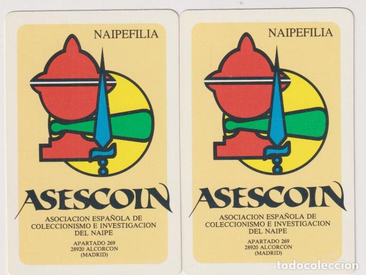 Collectables Calendars: Asescoin. Lote de 2 Calendarios, Naipes Comas 2003 y 2004