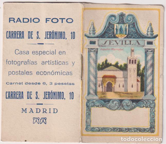 Coleccionismo Calendarios: Calendario 1931, Almanaque Sevilla, Pabell&oacute;n Marroqu&iacute;. Publicidad de Radio Foto