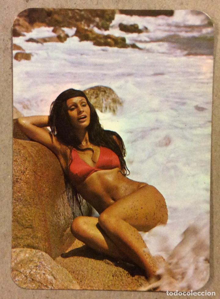 Colecionismo Calend&aacute;rios: BAR CA&Ntilde;ARDO (SANTANDER). CALENDARIO PUBLICITARIO DE 1974. CHICA BIKINI.