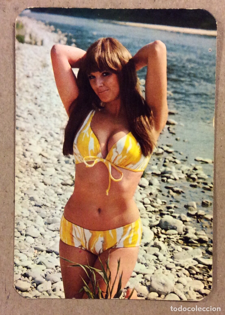 Coleccionismo calendarios: THE FIRST STOP (LAS ARENAS). CALENDARIO PUBLICITARIO DE 1973. CHICA BIKINI