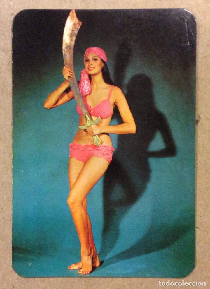 Coleccionismo calendarios: TALLERES MEC&Aacute;NICOS MARIANO (BILBAO). CALENDARIO PUBLICITARIO DE 1972. CHICA BIKINI.