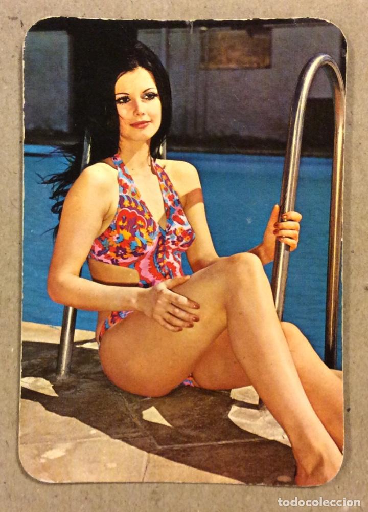 Collectionnisme Calendriers: E. ALIAGA CARBONELL MATERIALES CONSTRUCCI&Oacute;N (ALICANTE). CALENDARIO PUBLICITARIO DE 1972. CHICA BIKIN