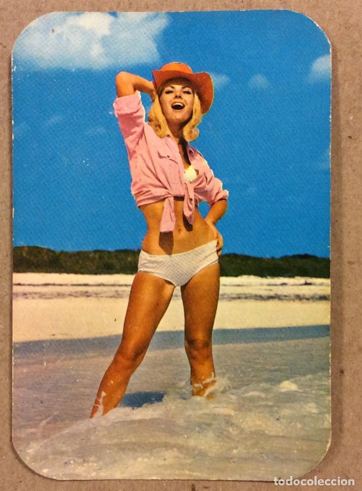 Coleccionismo calendarios: BAR DANIEL (ALICANTE). CALENDARIO PUBLICITARIO DE 1972. CHICA BIKINI
