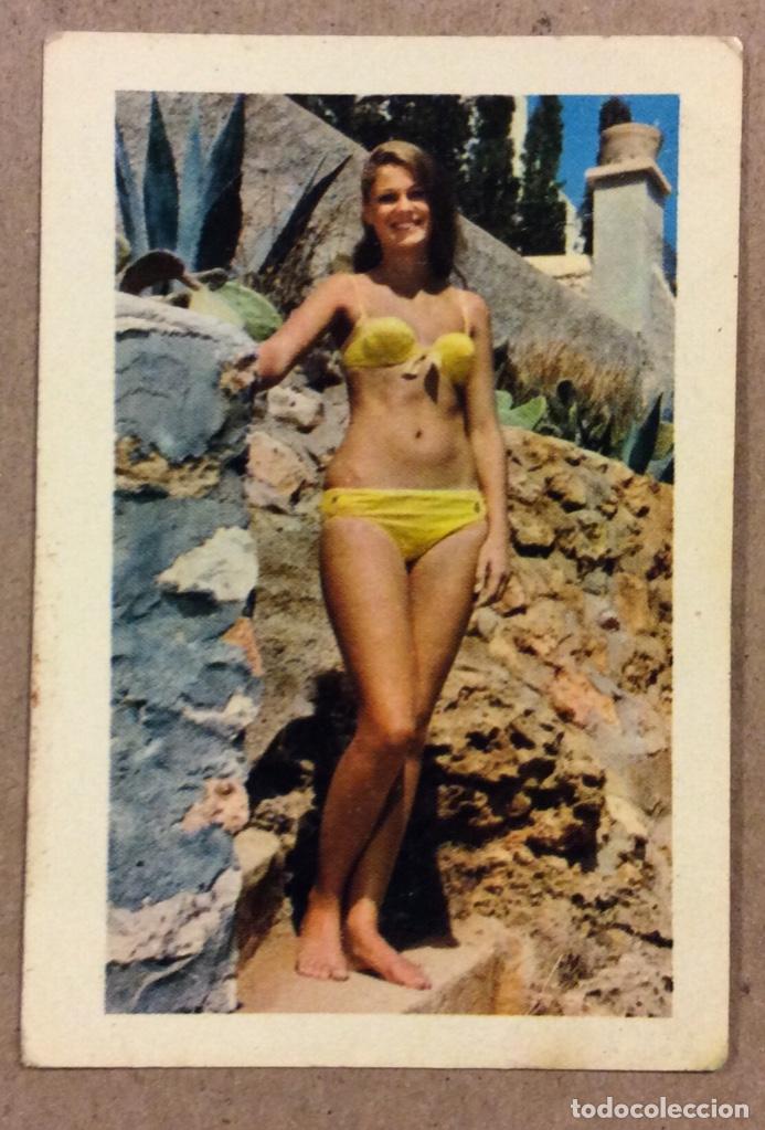 Colecionismo Calend&aacute;rios: LEJ&Iacute;A CRUCITA (BURGOS). CALENDARIO PUBLICITARIO DE 1972. CHICA BIKINI