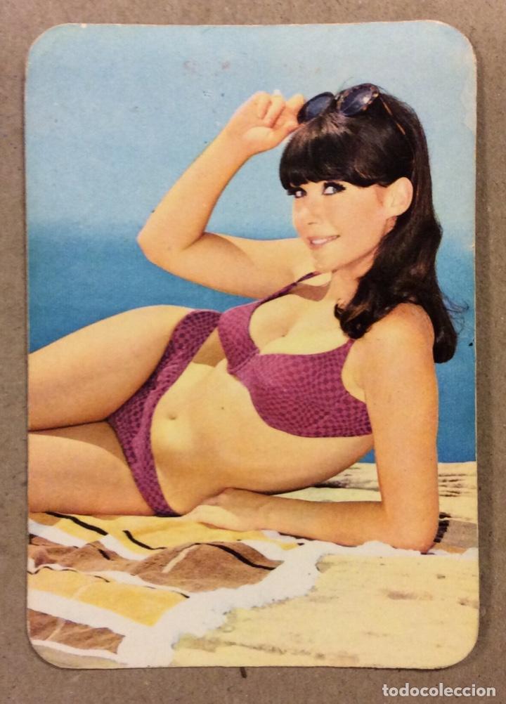 Coleccionismo calendarios: &Oacute;PTICA ESPINOSA AC&Uacute;STICA (ALICANTE). CALENDARIO PUBLICITARIO DE 1972. CHICA BIKINI.