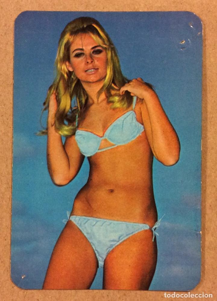 Colecionismo Calend&aacute;rios: TALLERES MEC&Aacute;NICOS MARIANO (BILBAO). CALENDARIO PUBLICITARIO DE 1972. CHICA BIKINI.