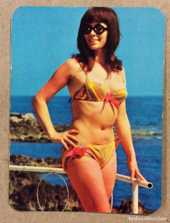 Coleccionismo calendarios: TALLERES SANTI (SANG&Uuml;ESA NAVARRA). CALENDARIO PUBLICITARIO DE 1971. CHICA BIKINI