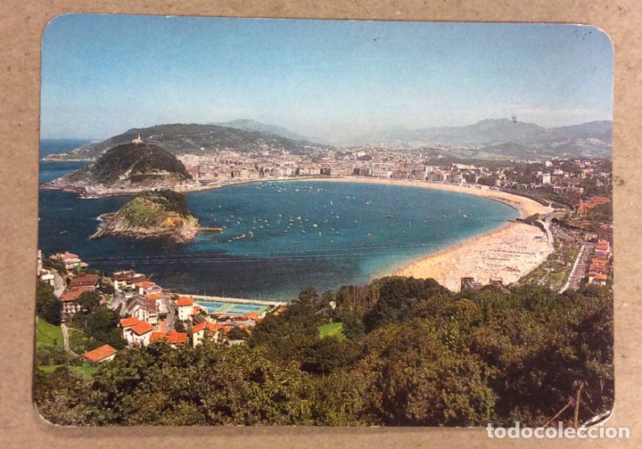 Coleccionismo calendarios: AFILADOS CARBALLO (BILBAO). CALENDARIO PUBLICITARIO DE 1995. LA CONCHA SAN SEBASTI&Aacute;N