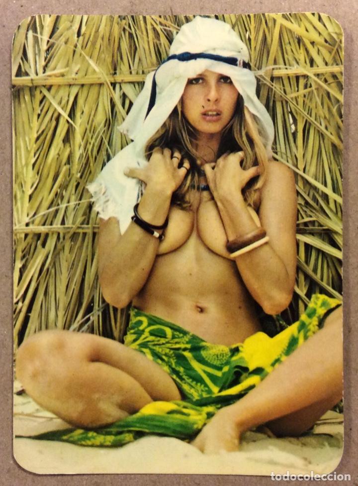 Collectables Calendars: BAR MARIAN (BILBAO). CALENDARIO PUBLICITARIO DE 1977. CHICA BIKINI