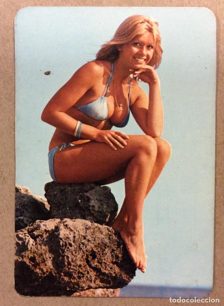 Coleccionismo calendarios: CARROCER&Iacute;AS SAN FRANCISQUITO ( BILBAO). CALENDARIO PUBLICITARIO DE 1977. CHICA BIKINI.