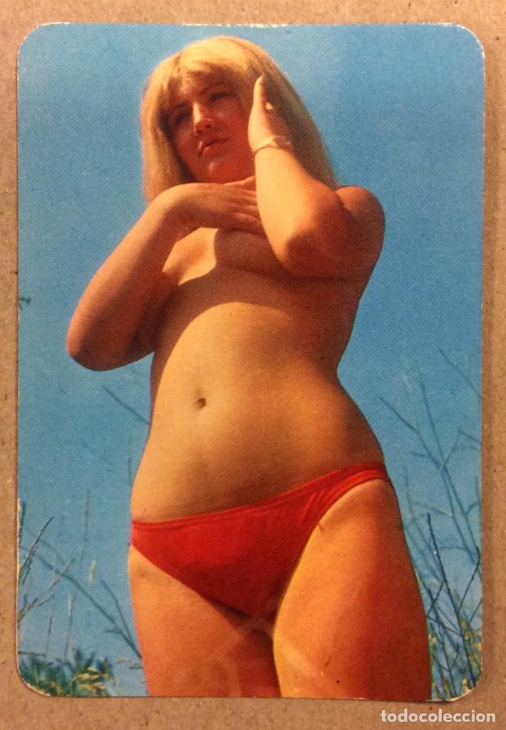 Collectables Calendars: BAR MARI CARMEN ( BILBAO). CALENDARIO PUBLICITARIO DE 1977. CHICA BIKINI.