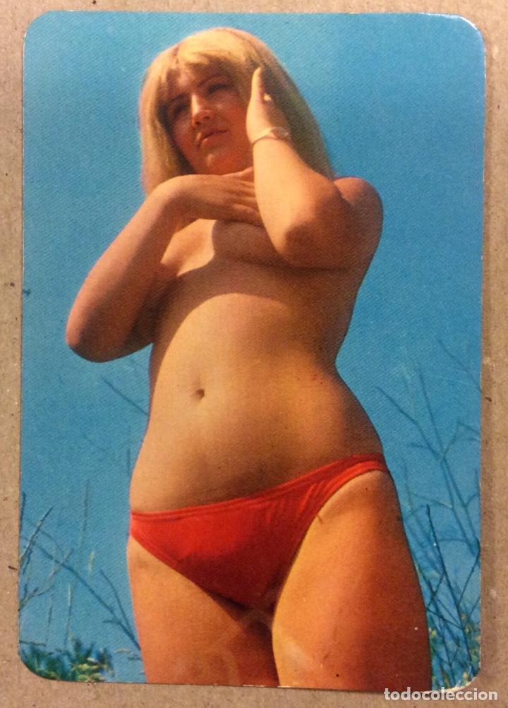 Coleccionismo calendarios: RESTAURANTE LARRASQUITU ( BILBAO). CALENDARIO PUBLICITARIO DE 1977. CHICA BIKINI.