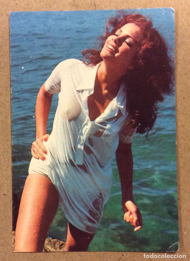 Collectables Calendars: BAR MONTE FUERTE (BILBAO). CALENDARIO PUBLICITARIO DE 1977. CHICA BIKINI