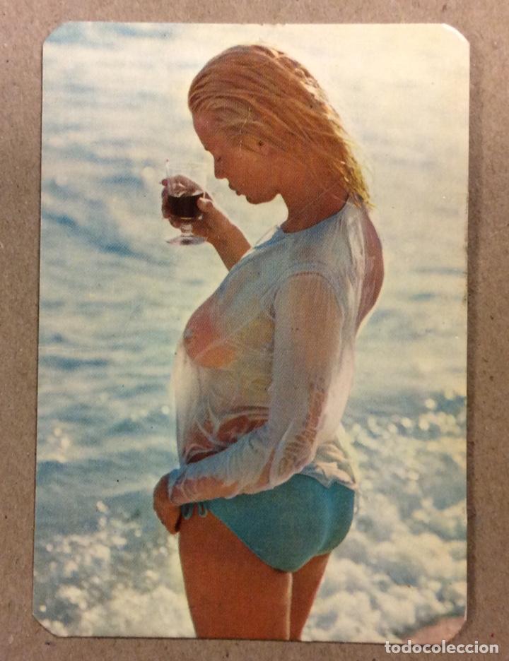 Sammeln von Kalendern: BAR GOY (ARANGOITI - BILBAO). CALENDARIO PUBLICITARIO DE 1976. CHICA BIKINI