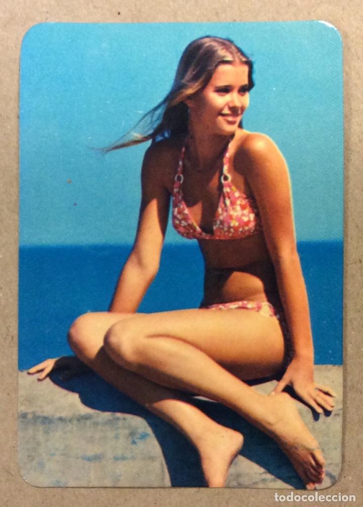 Coleccionismo calendarios: LIBRER&Iacute;A ARNEDO (SESTAO). CALENDARIO PUBLICITARIO DE 1976. CHICA BIKINI
