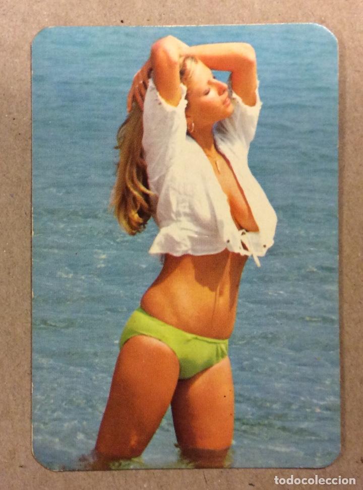 Coleccionismo calendarios: BAR PACO (BILBAO). CALENDARIO PUBLICITARIO DE 1976. CHICA BIKINI