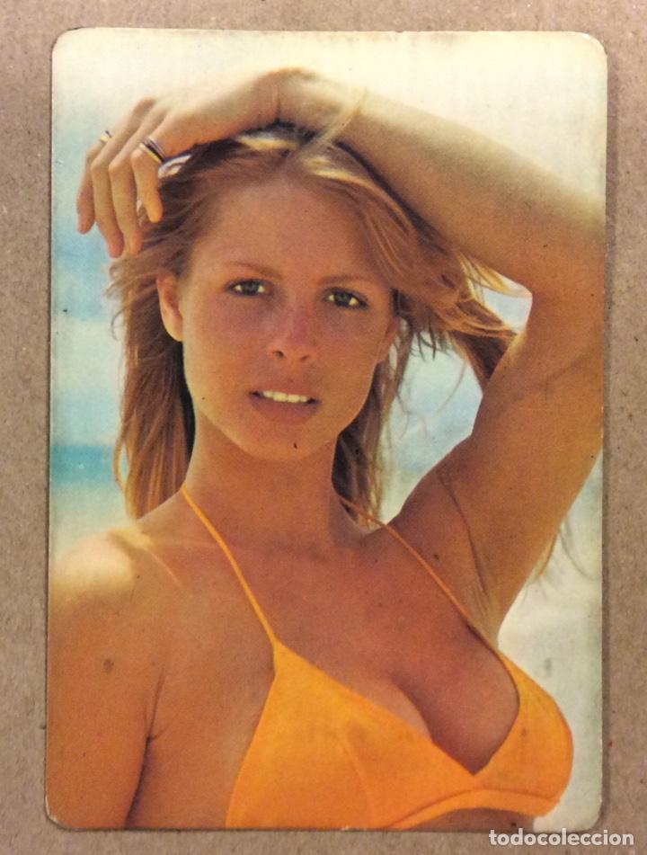 Coleccionismo Calendarios: BAR RESTAURANTE RIBEIRO (SAN IGNACIO - BILBAO). CALENDARIO PUBLICITARIO DE 1976. CHICA BIKINI.