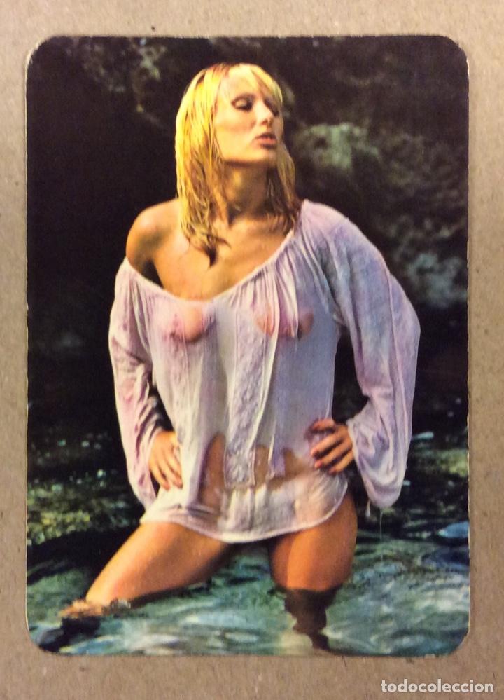 Coleccionismo calendarios: BAR BRINGFER (BILBAO). CALENDARIO PUBLICITARIO DE 1976. CHICA BIKINI.