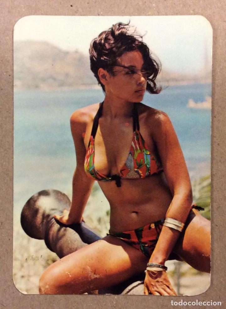 Collezionismo Calendari: BAR BRINGFER (BILBAO). CALENDARIO PUBLICITARIO DE 1976. CHICA BIKINI.