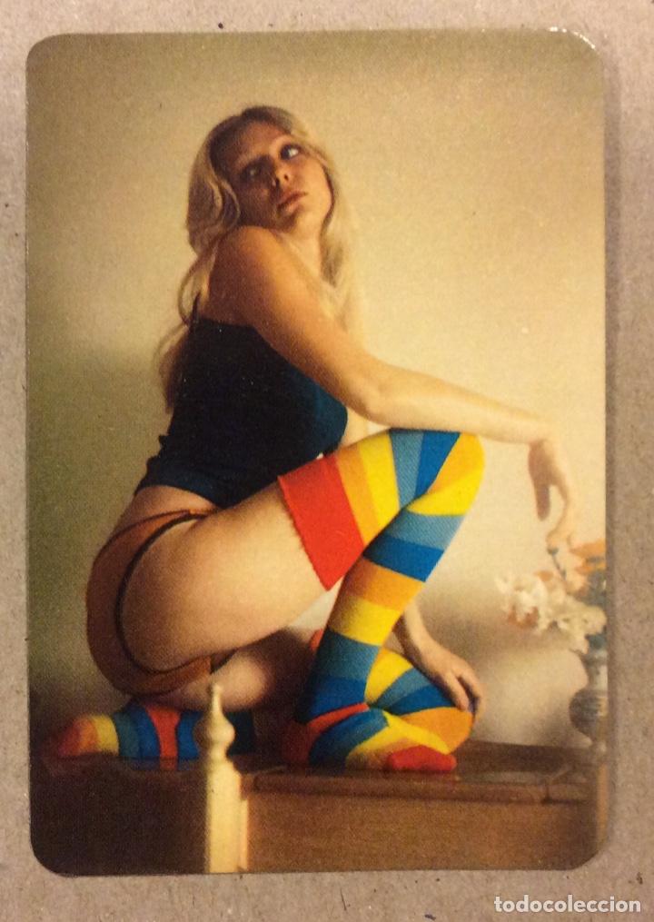 Coleccionismo calendarios: LIBRER&Iacute;A ARNEDO (SESTAO). CALENDARIO PUBLICITARIO DE 1976. CHICA BIKINI.