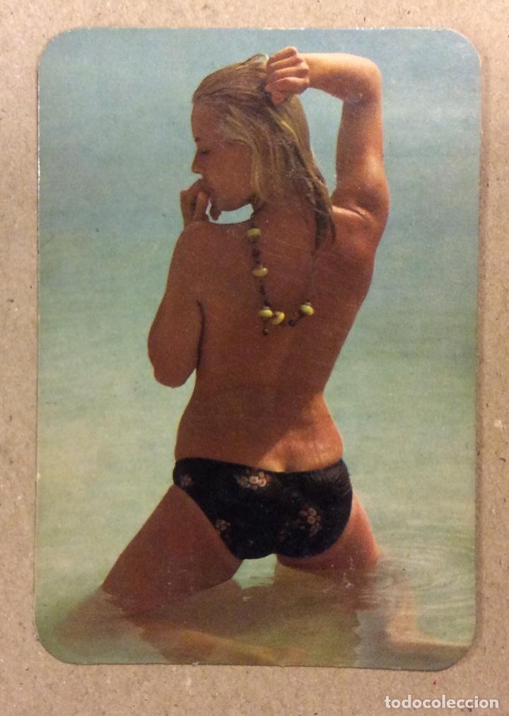 Collectionnisme Calendriers: RECAMBIOS EL&Eacute;CTRICOS DEL AUTOM&Oacute;VIL HNOS. GASCO (BILBAO). CALENDARIO PUBLICITARIO DE 1976. CHICA BIKI