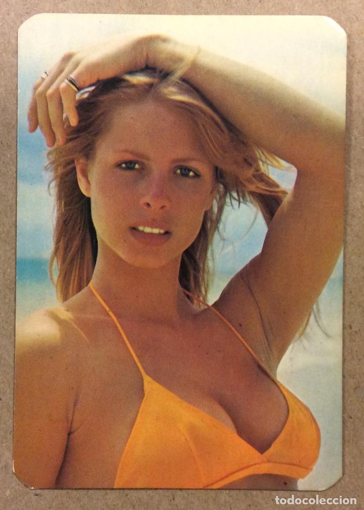 Coleccionismo calendarios: BODEGA LA CRUZ (BILBAO). CALENDARIO PUBLICITARIO DE 1976. CHICA BIKINI