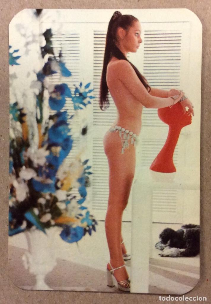 Coleccionismo calendarios: RECAMBIOS Y GARAGE ZORROZA (BILBAO). CALENDARIO PUBLICITARIO DE 1975. CHICA BIKINI.