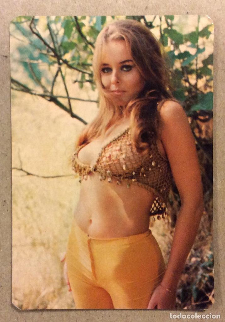 Sammeln von Kalendern: RECAMBIOS Y GARAGE ZORROZA (BILBAO). CALENDARIO PUBLICITARIO DE 1975. CHICA BIKINI.