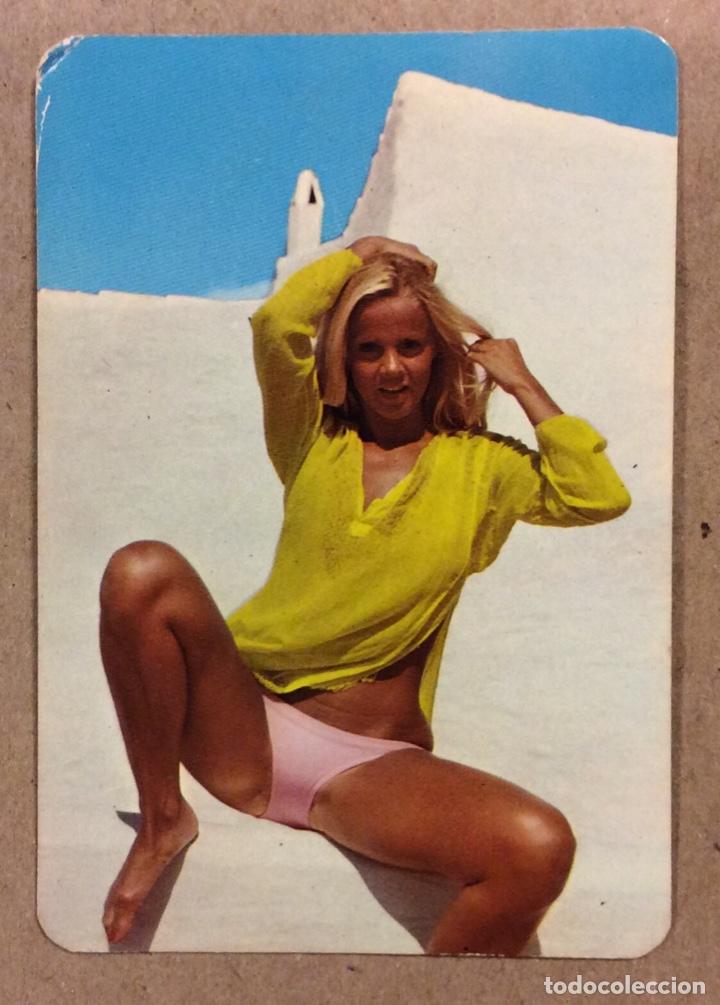 Collezionismo Calendari: CONTRATAS JOS&Eacute; VEGA MOR&Aacute;N (BILBAO). CALENDARIO PUBLICITARIO DE 1975. CHICA BIKINI.