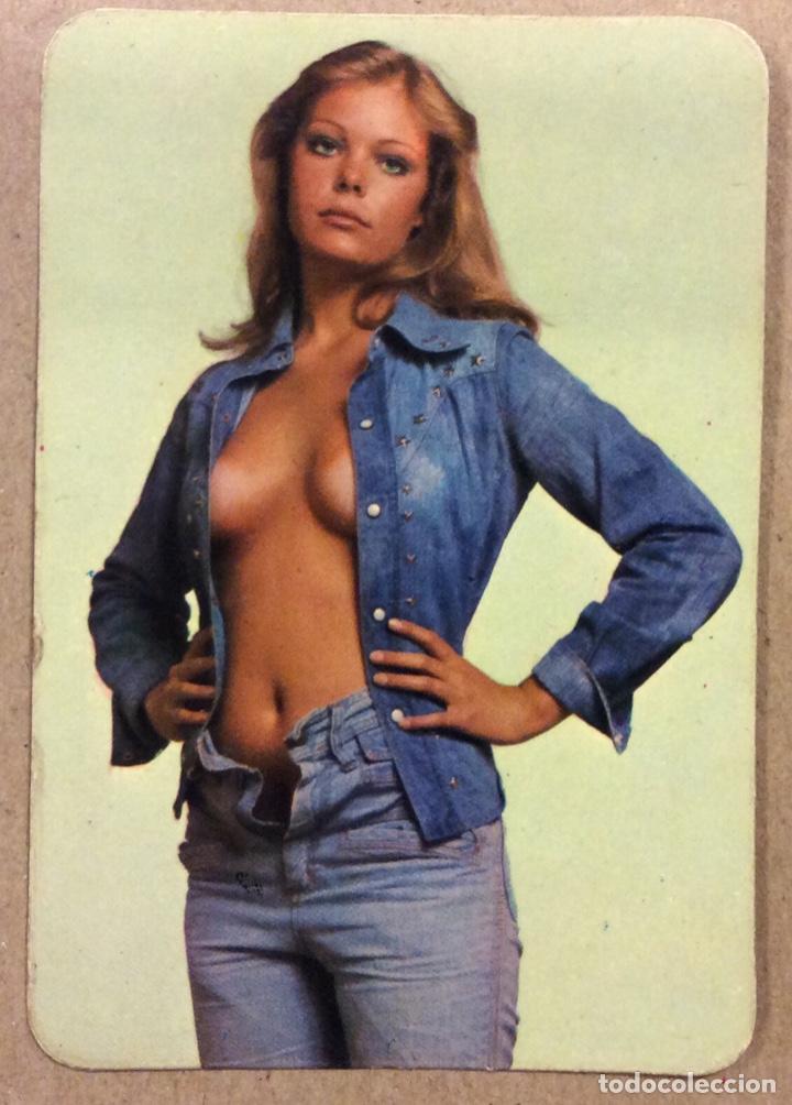 Sammeln von Kalendern: BAR ARIZ MENDI (BASAURI). CALENDARIO PUBLICITARIO DE 1975. CHICA BIKINI