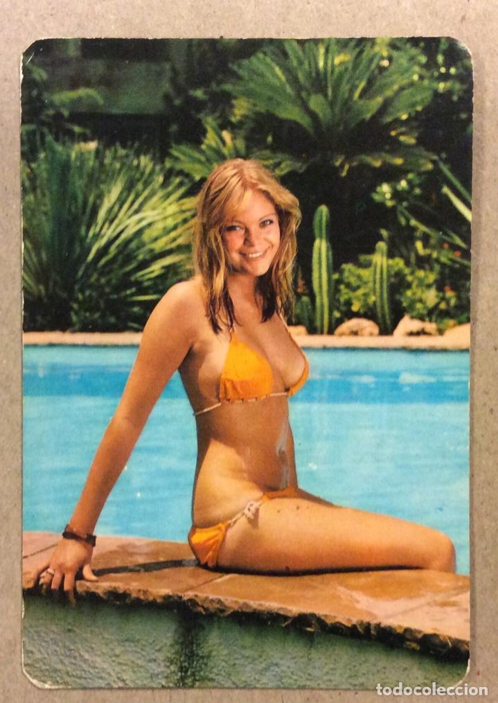 Collezionismo Calendari: BAR LAGUNTASUNA (BERMEO). CALENDARIO PUBLICITARIO DE 1975. CHICA BIKINI