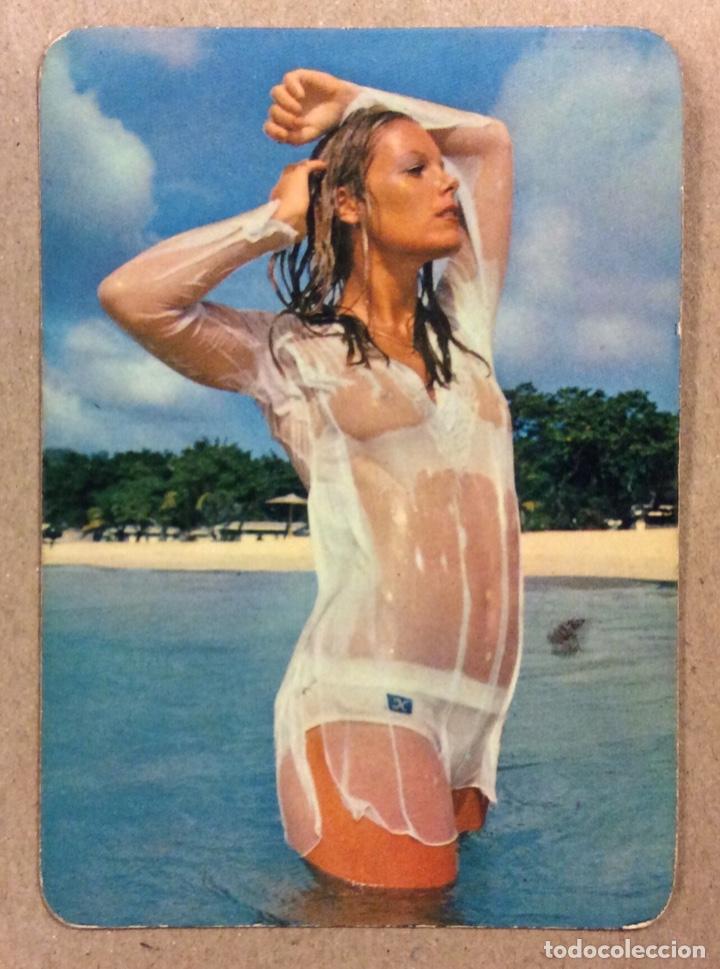 Sammeln von Kalendern: BAR EL ABUELO (BASAURI). CALENDARIO PUBLICITARIO DE 1975. CHICA BIKINI