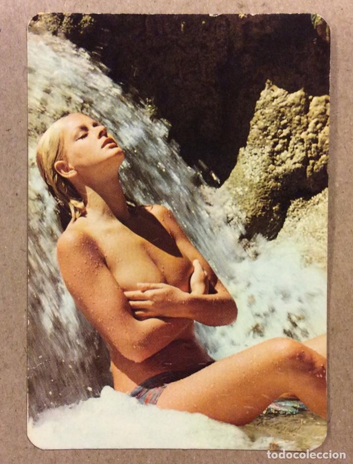 Collectables Calendars: BAR ALZUA (SANTUCHU - BILBAO). CALENDARIO PUBLICITARIO DE 1975. CHICA BIKINI