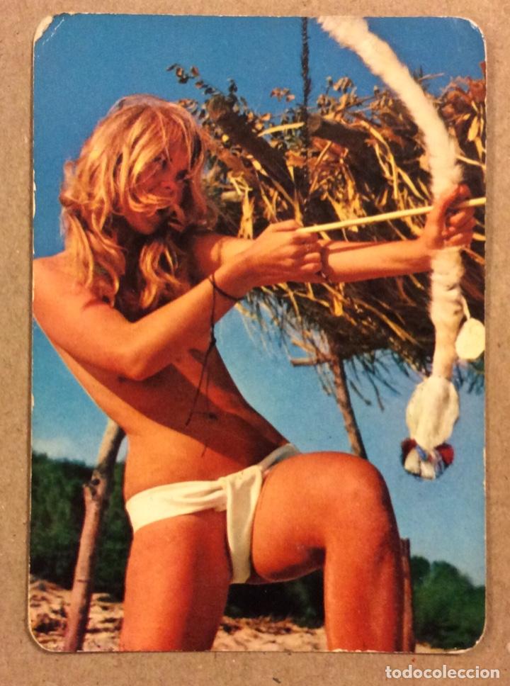 Collectionnisme Calendriers: RECAMBIOS EL&Eacute;CTRICOS DEL AUTOM&Oacute;VIL HNOS. GASCO (BILBAO). CALENDARIO PUBLICITARIO DE 1975. CHICA BIKI