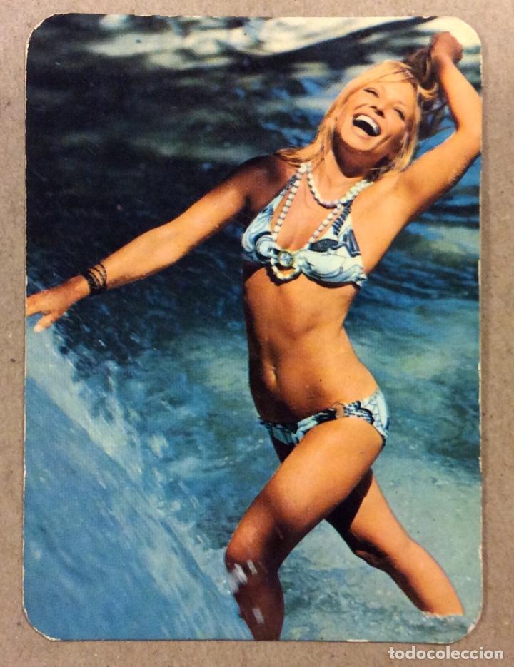 Sammeln von Kalendern: CERVECER&Iacute;A GALINDO (SESTAO). CALENDARIO PUBLICITARIO DE 1975. CHICA BIKINI.