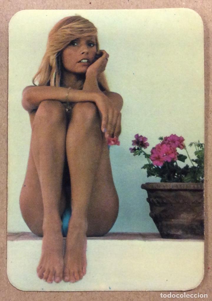 Coleccionismo calendarios: MES&Oacute;N RESTAURANTE GLORY (SANTANDER). CALENDARIO PUBLICITARIO DE 1975. CHICA BIKINI.