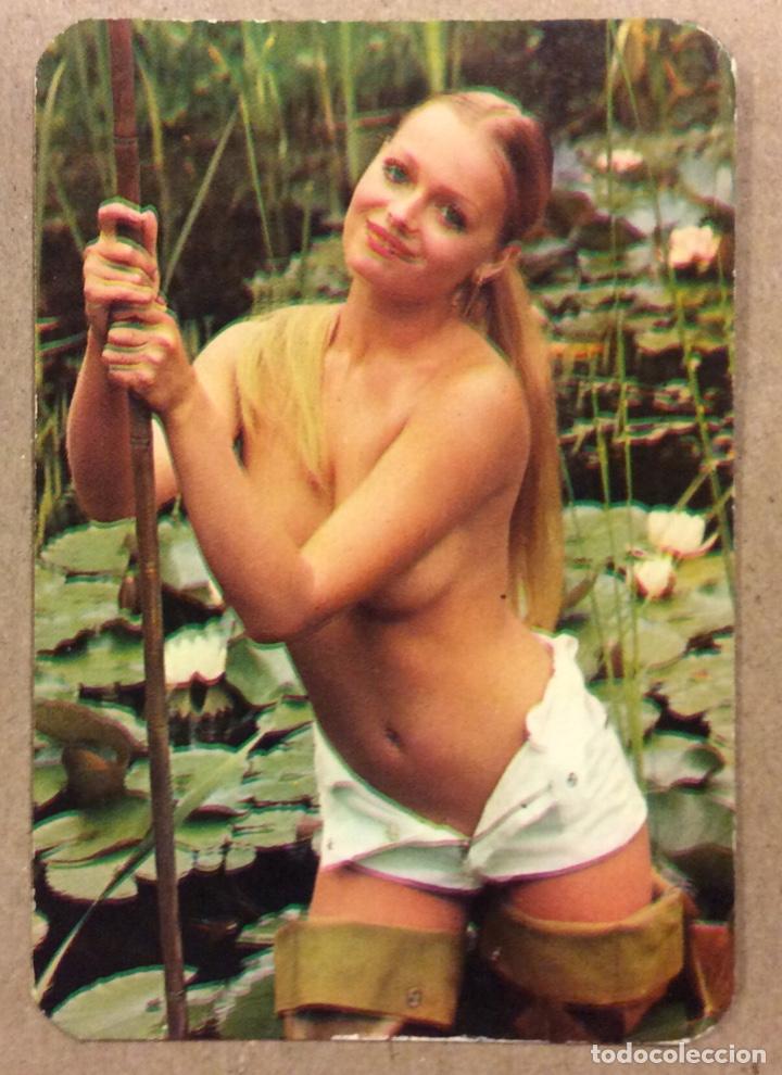 Collectables Calendars: TALLERES AUTO-EL&Eacute;CTRICOS NIAL (LOGRO&Ntilde;O). CALENDARIO PUBLICITARIO DE 1975. CHICA BIKINI.