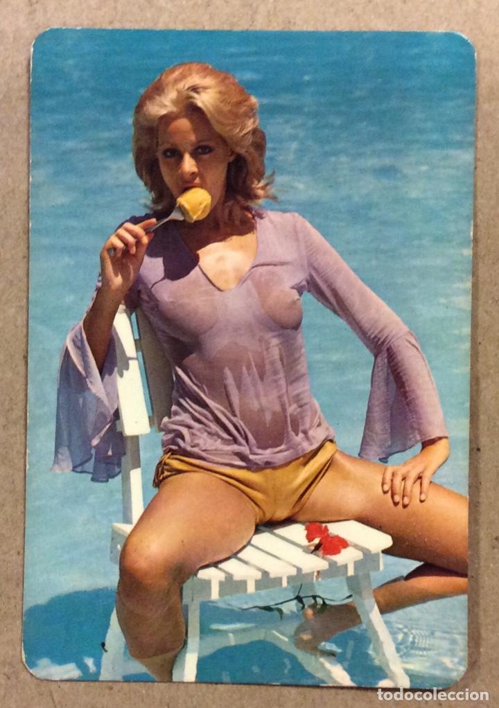 Sammeln von Kalendern: RECAMBIOS Y GARAGE ZORROZA (BILBAO). CALENDARIO PUBLICITARIO DE 1974. CHICA BIKINI.