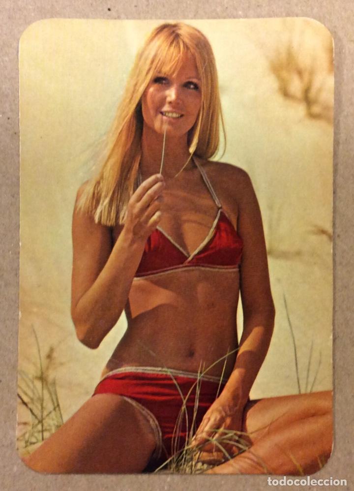 Sammeln von Kalendern: BAR BOLIVAR (DEUSTO - BILBAO). CALENDARIO PUBLICITARIO DE 1974. CHICA BIKINI.